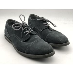 Calvin Klein Men's Casual Shoes Gray Suede Cap Toe Oxfords US Size 11‎ EU 44